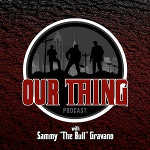 Listen to Our Thing with Sammy The Bull in the App